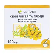 СЕННЫ ЛИСТЬЯ ТА ПЛОДЫ РЕЗАНО-ПРЕССОВАННЫЕ 100 Г