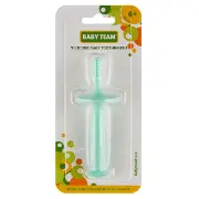 ЗУБНАЯ ЩЕТКА ДЕТСКАЯ BABY TEAM 7205 СИЛИКОНОВАЯ