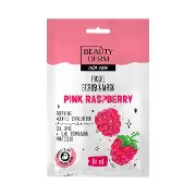 МАСКА-СКРАБ ДЛЯ ЛИЦА BEAUTY DERM PINK RASPBERRY 10 МЛ