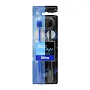 НАБОР ЗУБНЫХ ЩЕТОК DIFAS DAY & NIGHT МЯГКИЕ 1+1