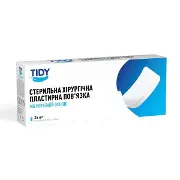 СТЕРИЛЬНАЯ ПЛАСТЫРНАЯ ПОВЯЗКА ДЛЯ РАН НА НЕТКАНОЙ ОСНОВЕ TIDY 9 CМ X 30 CМ №1