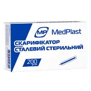 СКАРИФИКАТОР МР MEDPLAST СТАЛЬНОЙ СТЕРИЛЬНЫЙ №200