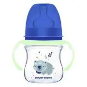 БУТЫЛОЧКА АНТИКОЛИКОВАЯ CANPOL BABIES EASYSTART KOALA 35/236 С ШИРОКИМ ГОРЛЫШКОМ ГОЛУБАЯ 120 МЛ