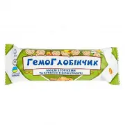 ГЕМОГЛОБИНЧИК ОРЕХИ КУРАГА БЕЛАЯ ГЛАЗУРЬ 40Г  7522