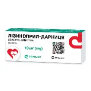 Лізиноприл-Дарниця табл. 10 мг №28