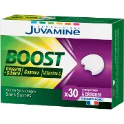 Дієтична добавка Juvamine (Жувамін) Boost Вітамін C + женьшень + гуарана, жувальні табл. №30
