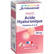 Дієтична добавка Juvamine (Жувамін) Гіалуронова кислота + Вітамін A, C, E, капс. №60