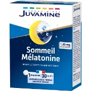 Дієтична добавка Juvamine (Жувамін) з мелатоніном 1,9 мг, з підсолоджувачем, табл. №30