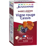 Дієтична добавка Juvamine (Жувамін) з червоною лозою та чорною смородиною, табл. №30