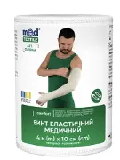 Бинт еластичний середньої розтяжності, розмір 4 м х 10 см