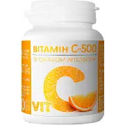 Вітамін С-500 апельсин табл. №30