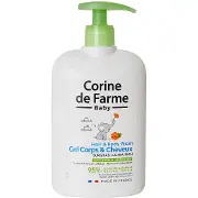 Гель Corine de Farme (Корін де Фарм) д/душу зволож. д/тіла та волосся б/сульфатів 500 мл