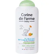 Гель Corine de Farme (Корін де Фарм) д/душу зволож. д/тіла та волосся без сульфатів 250 мл