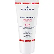 Крем Sans Soucis (Сан Сусі) Daily Vitamins Гранат CC коректор від втоми шкіри обличчя SPF20 30 мл