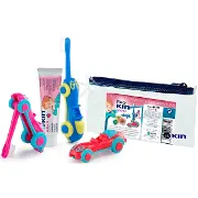 Набір Kin (Кін) Fluor Infantil д/подорожей дит. зубна щітка-машинка+паста 25 мл