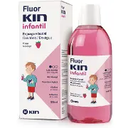 Ополіскувач Kin (Кін) Fluor Infantil дит.д/ротової порожнини полуниця 500 мл