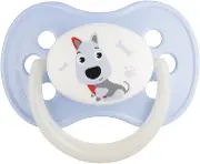 Пустушка Canpol Babies (Канпол Бебіс) латексна кругла 6-18 міс. Animals 22-594