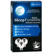 СліпФормула 4 в 1 №30 (Melatonin, Mg, B6, Valeriana)