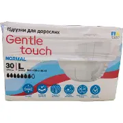 подгузники д/дор. ТМ Gentle touch (Джентл тач) размер L №30
