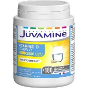 диетическая добавка Juvamine (Жувамин) витамин D 2000 МО, капс. №180