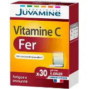 диетическая добавка Juvamine (Жувамин) Залізо + витамин С, капс. №30