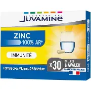 диетическая добавка Juvamine (Жувамин) Цинк, капс. №30