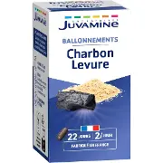 диетическая добавка Juvamine (Жувамин) уголь + дрожжи, капс. №45