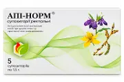 Апі-Норм ректальні супозиторії по 1,5 г №5
