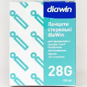 Ланцети диа вин 28G №100