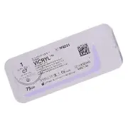 Викрил 1 кол. фиол. Taper Point  40мм 1/2 кола 75см масивна W9231