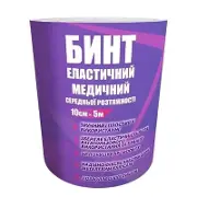 Бинт еластичний Тета 10см*5м серед. розт.