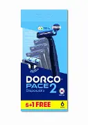 Бритва одноразова Дорко Пасе 2 для мужчин 2 леза №6