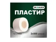 Пластырь Др.Бауер котушка полимерная основа 2х500см