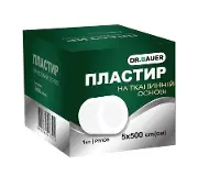 Пластырь Др.Бауер котушка тканинна основа 1*500см