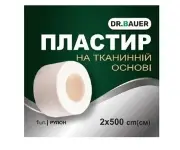 Пластырь Др.Бауер котушка тканинна основа 2*500см