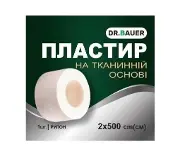 Пластырь Др.Бауер котушка тканинна тилесна основа 2*500см