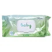 Салфетки влажные с екстрактом алое №60 Др.Бауер