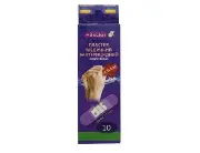 Пласт. бакт. перфоров. прозорий 1,9*7,2 №10
