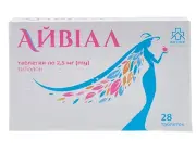 Айвіал табл. 2,5мг №28