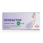 Липирастор табл. п/о 10мг №30