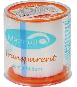 Пластырь Medrull Transparent (Медрулл Транспарент) медицинский катушечный размер 5 см х 500 см 1 шт 