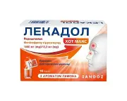 Лекадол Хот макс пор. д/орал. р-ну 1000мг/12,2мг саше 5,15г №10