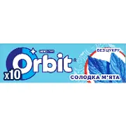 Жувальна гумка ORBIT (Орбіт) Солодка м'ята 10 шт