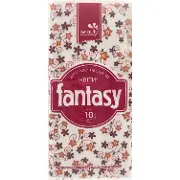 Платочки носовые FANTASY (Фэнтези бьюти) Beauty 3 слоя с ароматом цветов 10шт
