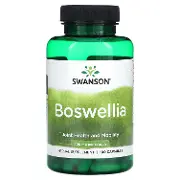 Босвелия SWANSON (Свенсон) Boswellia 400 mg капсулы для здоровья и подвижности суставов флакон 100 шт