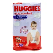 Подгузники-трусики детские HUGGIES (Хаггис) Ultra Comfort Unisex (Ультра комфорт унисекс) Pants с персонажами Диснея размер 6 от 15 кг до 25 кг 13 шт