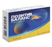 Позитив Баланс капсулы желатиновые твёрдые для уменьшения чувства напряжённости, подавленности, возбудимости 3 блистера по 10 шт Solution Pharm