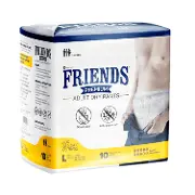 Підгузки для дорослих FRIENDS (Френдс) Premium L Large (Лардж) 90-166 см 10 шт