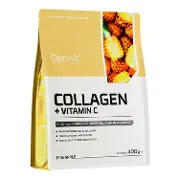 Коллаген + Витамин С OSTROVIT (Островит) Collagen + Vitamin C для суставов и связок порошок с ананасовым вкусом 400 г