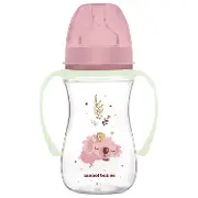 Бутылочка антиколиковая для кормления CANPOL (Канпол) 35/237_pin Easystart Sleepy Koala полипропиленовая с широким горлышком 240 мл